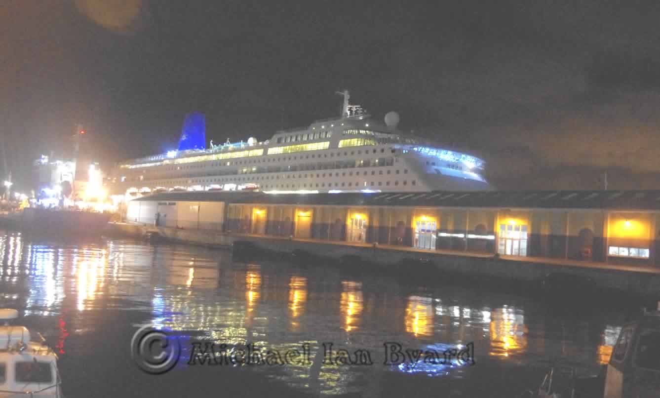 Orian at Night, Gibraltar
